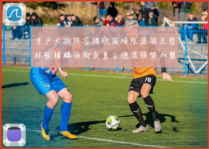京沪大战阵容揭晓周琦陈盈骏王哲林张镇麟领衔麦基古德温强势加盟